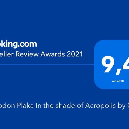 Tripodon Plaka In The Shade Of Acropolis By Ghh Atenas Exterior foto